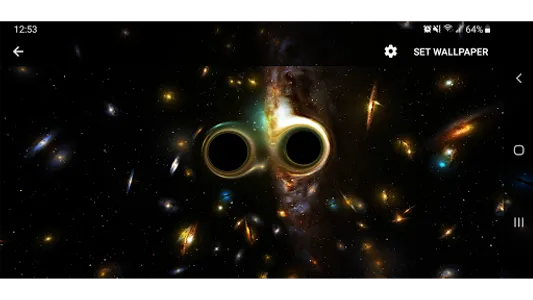 Black Hole 3D Parallax Live Wa screenshot 9