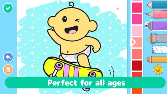 Babies coloring & drawing book screenshot 0