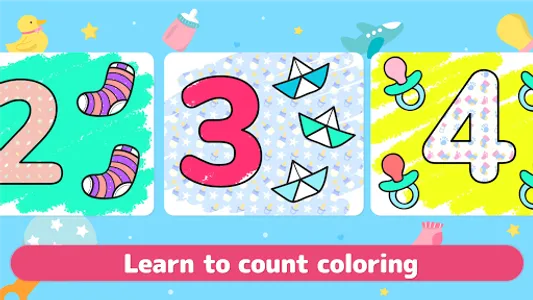 Babies coloring & drawing book screenshot 1