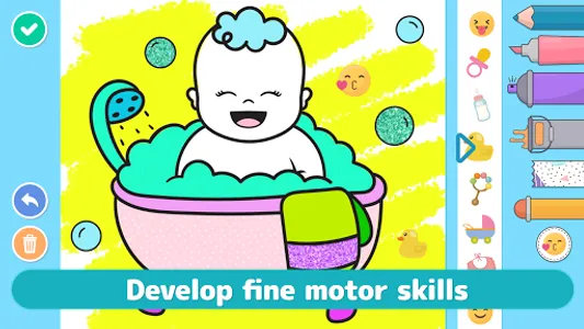 Babies coloring & drawing book screenshot 10