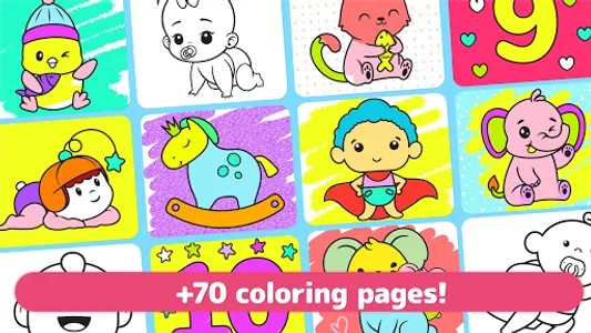 Babies coloring & drawing book screenshot 14