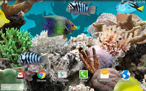 Coral Fish 3D Live Wallpaper screenshot 6