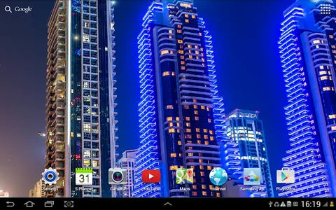 Dubai Night Live Wallpaper screenshot 8