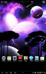 Night Sky Live Wallpaper screenshot 5