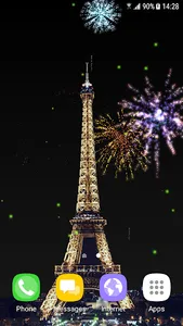 Fireworks Live Wallpaper screenshot 0