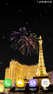 Fireworks Live Wallpaper screenshot 1