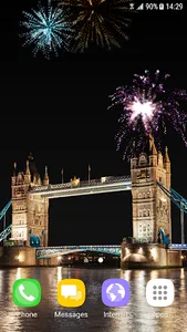 Fireworks Live Wallpaper screenshot 2
