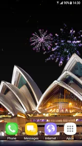 Fireworks Live Wallpaper screenshot 3