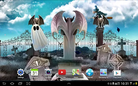 Halloween Live Wallpaper screenshot 6