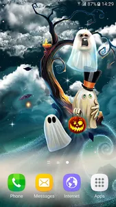 HD Halloween Live Wallpaper screenshot 1