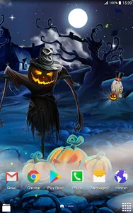 Spooky Halloween Live Wallpape screenshot 4