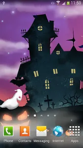 Halloween Night Live Wallpaper screenshot 1