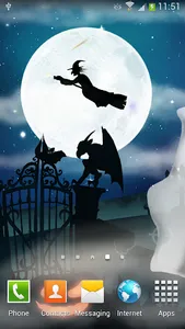 Halloween Night Live Wallpaper screenshot 2