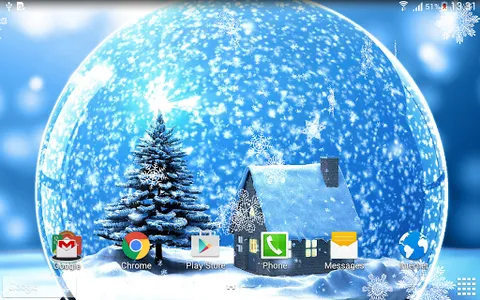 Winter Night Live Wallpaper screenshot 7