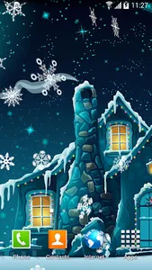 Winter Night Wallpaper screenshot 5