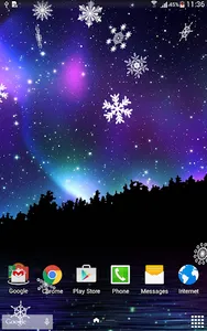 Winter Night Wallpaper screenshot 6