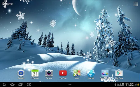 Winter Night Wallpaper screenshot 8