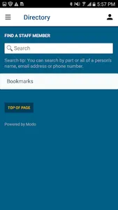 Mobile@SCU screenshot 2