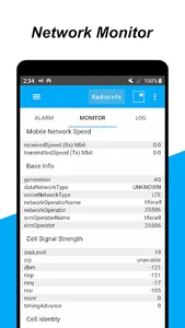 4G LTE / 5G coverage monitor screenshot 1