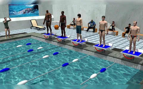 Swimming Race screenshot 10