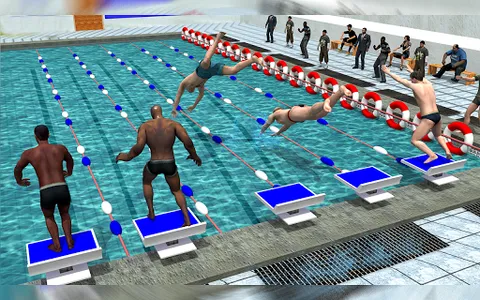 Swimming Race screenshot 11