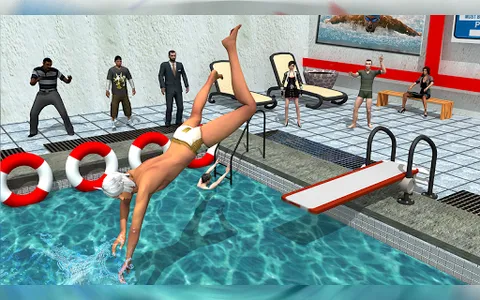 Swimming Race screenshot 13