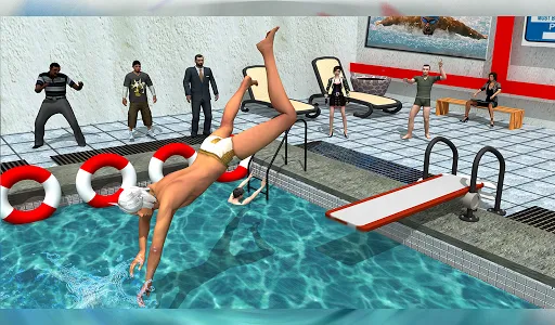 Swimming Race screenshot 8