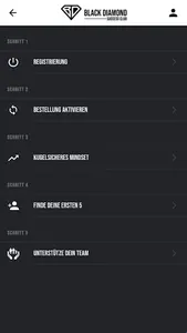 Black Diamond App screenshot 1