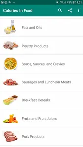 Calories Food Calculator screenshot 2