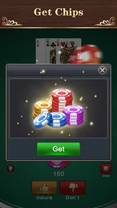 Blackjack: 21 Casino Card Game screenshot 2