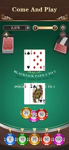 Blackjack: 21 Casino Card Game screenshot 9