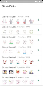 Stickers de Conejo screenshot 0