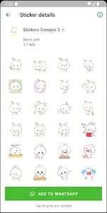 Stickers de Conejo screenshot 2