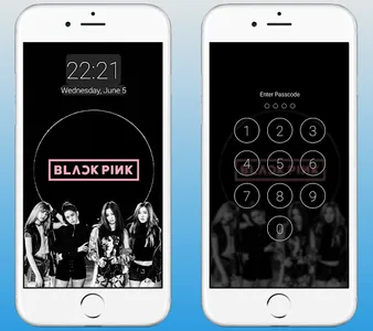 BlackPink Ice Cream Lock Scree screenshot 4