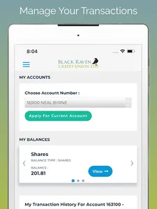 Black Raven Credit Union screenshot 7