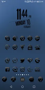 Black Shadow - Icon Pack screenshot 6