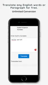 English to Spanish Translator screenshot 1
