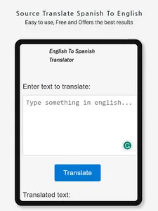 English to Spanish Translator screenshot 10