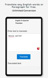 English to Spanish Translator screenshot 6