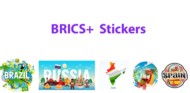 BRICS+ Stickers screenshot 0