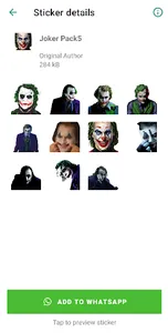 Joker Sticker Pro screenshot 2