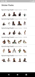 Kyrie Irving Stickers screenshot 12