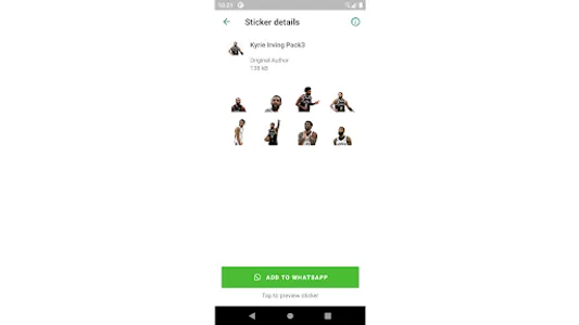 Kyrie Irving Stickers screenshot 19