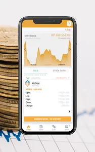 Analisa Prediksi Emas & Saham  screenshot 1