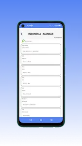 Kamus Bahasa Mandar - Indonesi screenshot 1