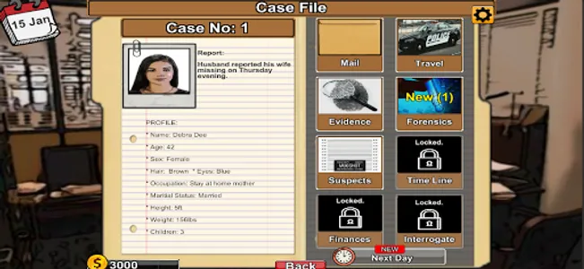 Detective Files screenshot 1