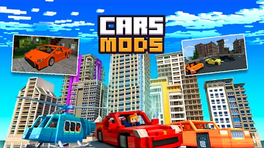 Cars Mod for Minecraft PE MCPE screenshot 0