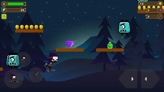 Moonstone Ninja:The Running Ni screenshot 1