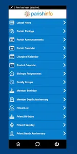 Parishinfo screenshot 5