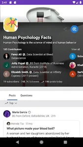 Human Psychology Facts screenshot 1